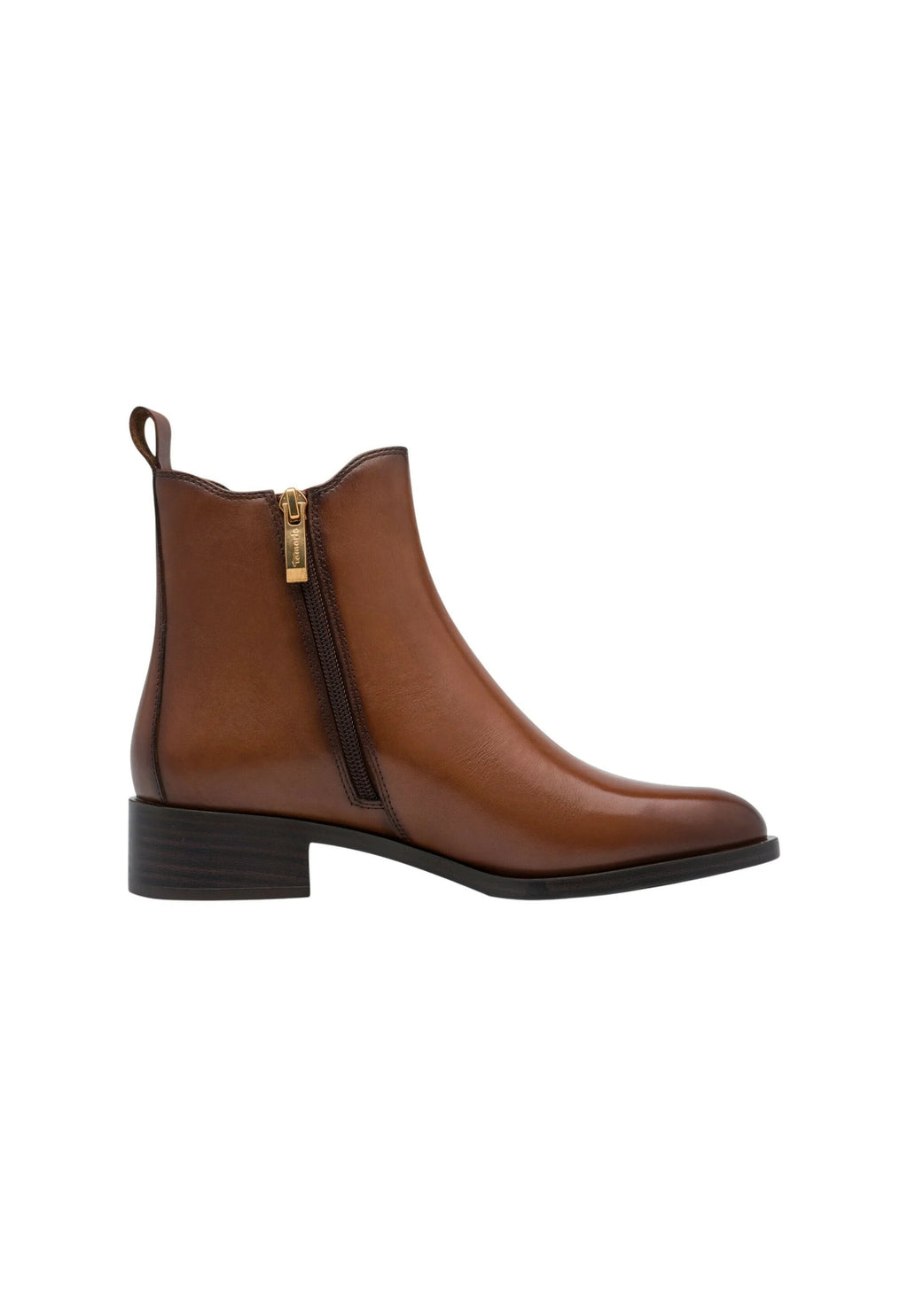Bottines TAMARIS Cuir Camel