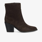 Bottines SCHMOOVE LEONIE ZIP BOOTS W SUEDE • MARRON FONCÉ