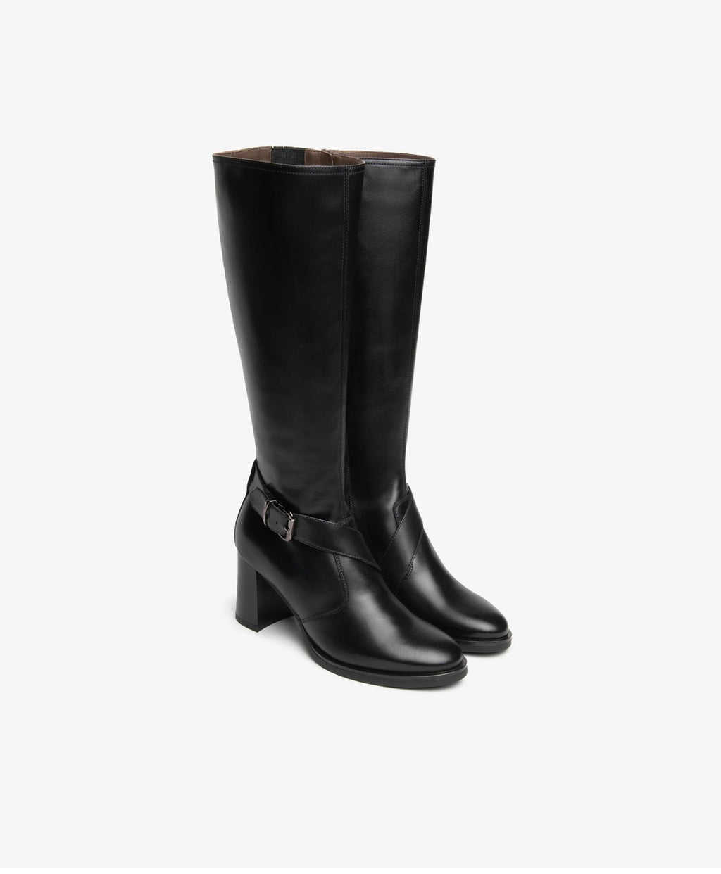 Bottes NERO GIARDINI cuir noir