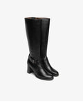 Bottes NERO GIARDINI cuir noir