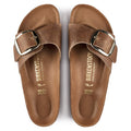 Sandales BIRKENSTOCK Madrid Big Buckle Cuir huilé Cognac