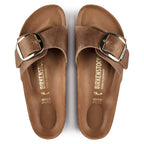 Sandales BIRKENSTOCK Madrid Big Buckle Cuir huilé Cognac