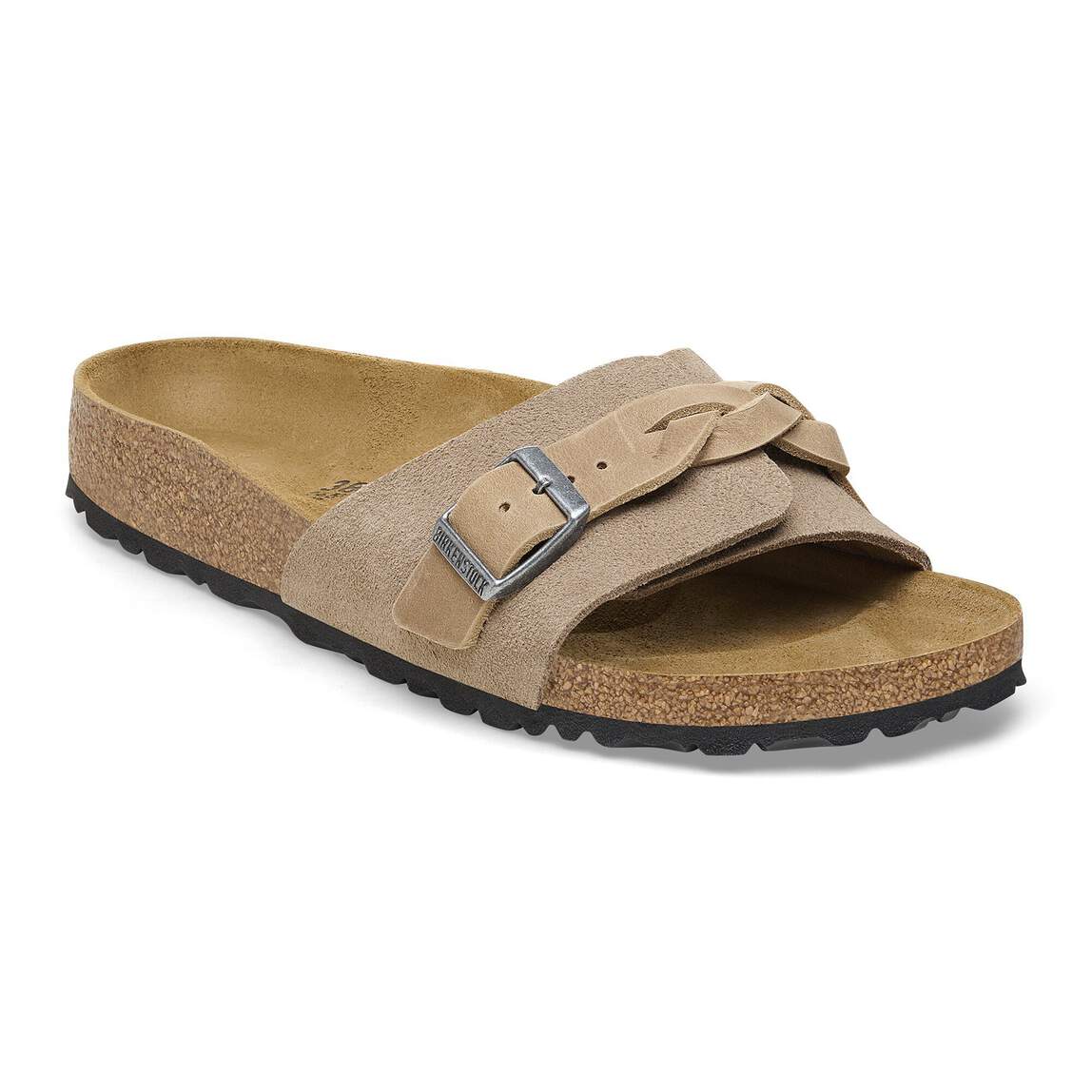Sandales BIRKENSTOCK Oita Braided Suède Taupe