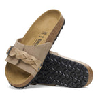 Sandales BIRKENSTOCK Oita Braided Suède Taupe