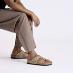 Sandales BIRKENSTOCK Gizeh Rivet Taupe