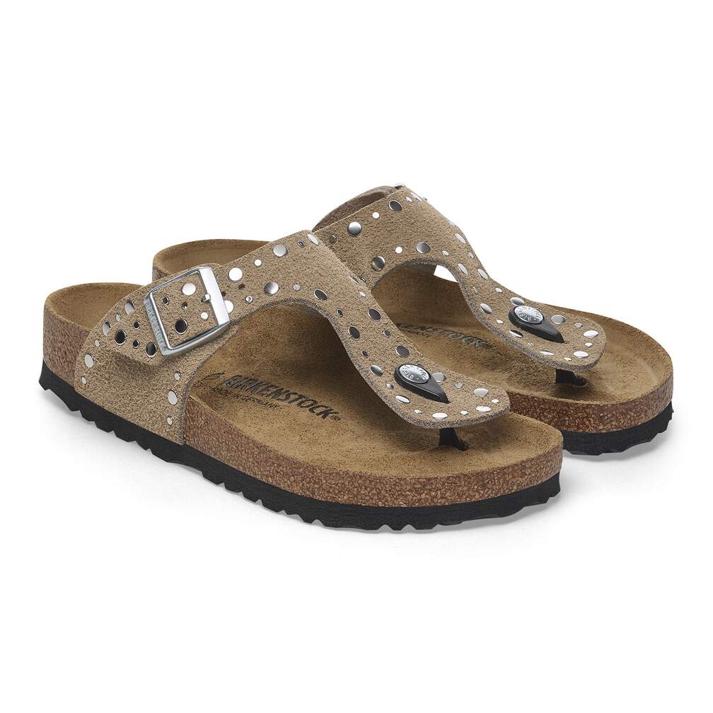 Sandales BIRKENSTOCK Gizeh Rivet Taupe