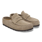 Sabots BIRKENSTOCK Naples Wrapped Suède Taupe