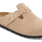 Sabots BIRKENSTOCK Boston Suède Sandcastle