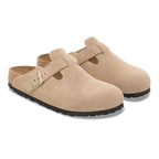 Sabots BIRKENSTOCK Boston Suède Sandcastle