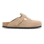 Sabots BIRKENSTOCK Boston Suède Sandcastle