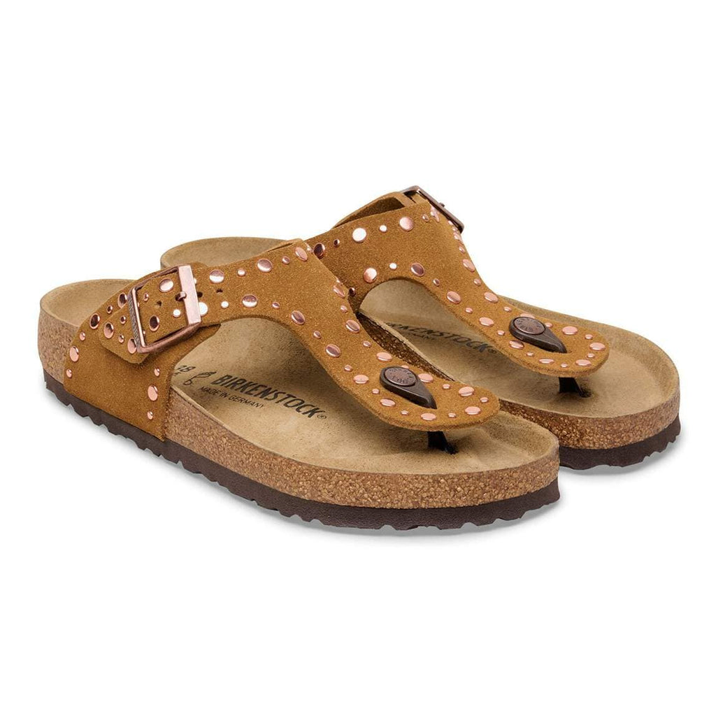 Sandales BIRKENSTOCK Gizeh Rivet Mink