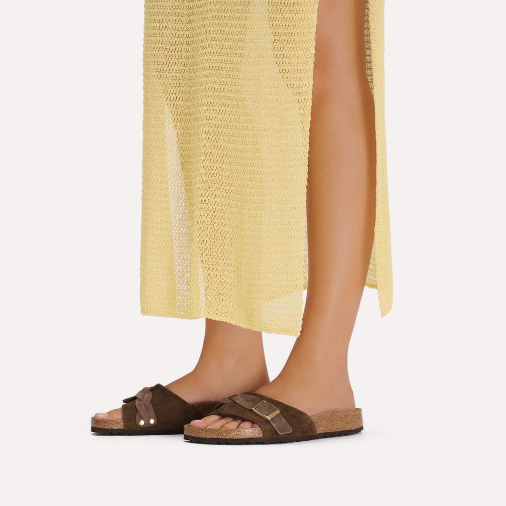Sandales BIRKENSTOCK Oita Braided Suède Carafe