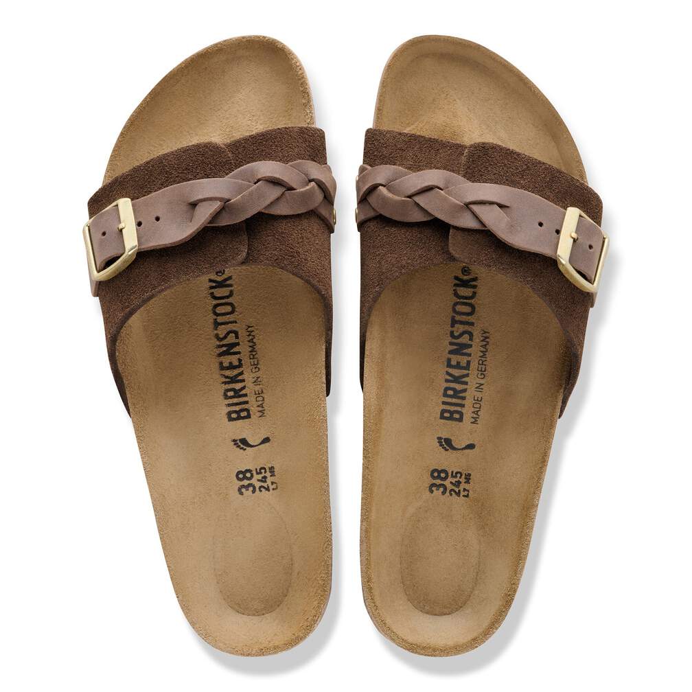 Sandales BIRKENSTOCK Oita Braided Suède Carafe