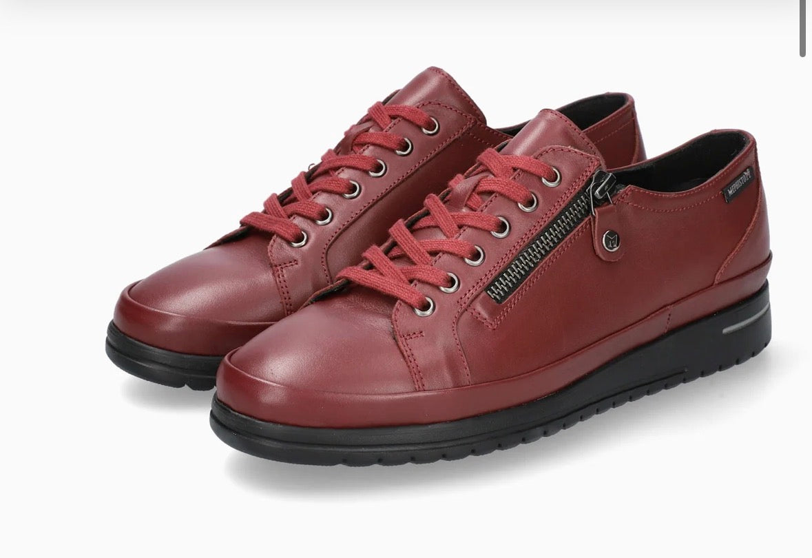 Baskets MEPHISTO June oxblood