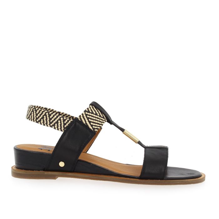 Sandales MAMZELLE Obole Nappa Noir