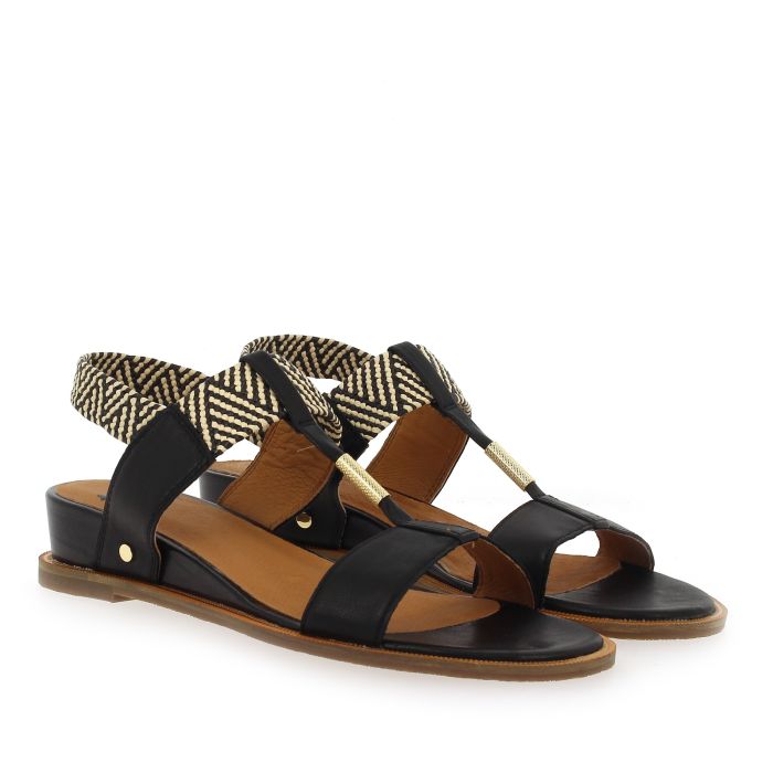Sandales MAMZELLE Obole Nappa Noir