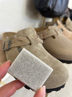 Gomme net SUÈDE - daim et nubuck - FAMACO