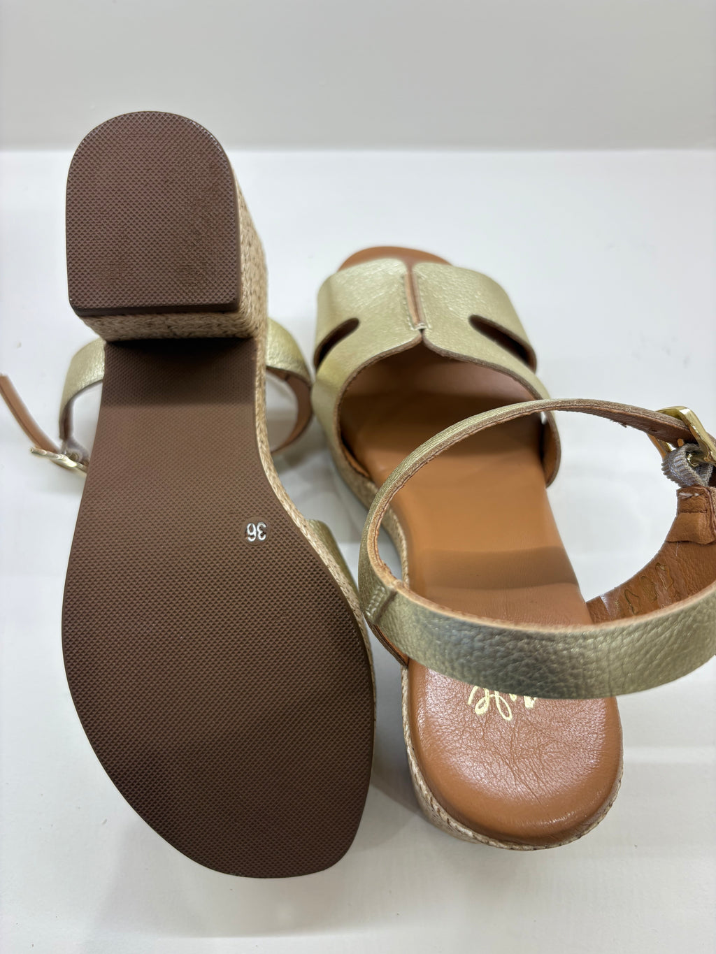 Sandales WEDO Doré