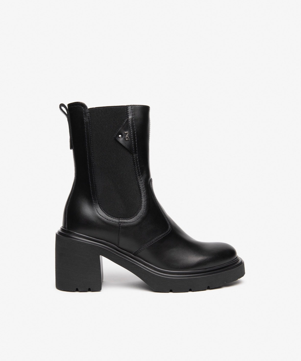 Bottines Mira NERO GIARDINI  en Cuir noir