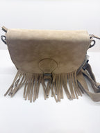 Sac à main bandoulière CHARLAY STONE Beige