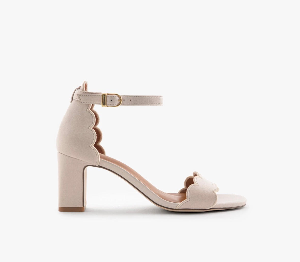 Sandales MAISON TOUFFET Sandrine cuir lisse beige