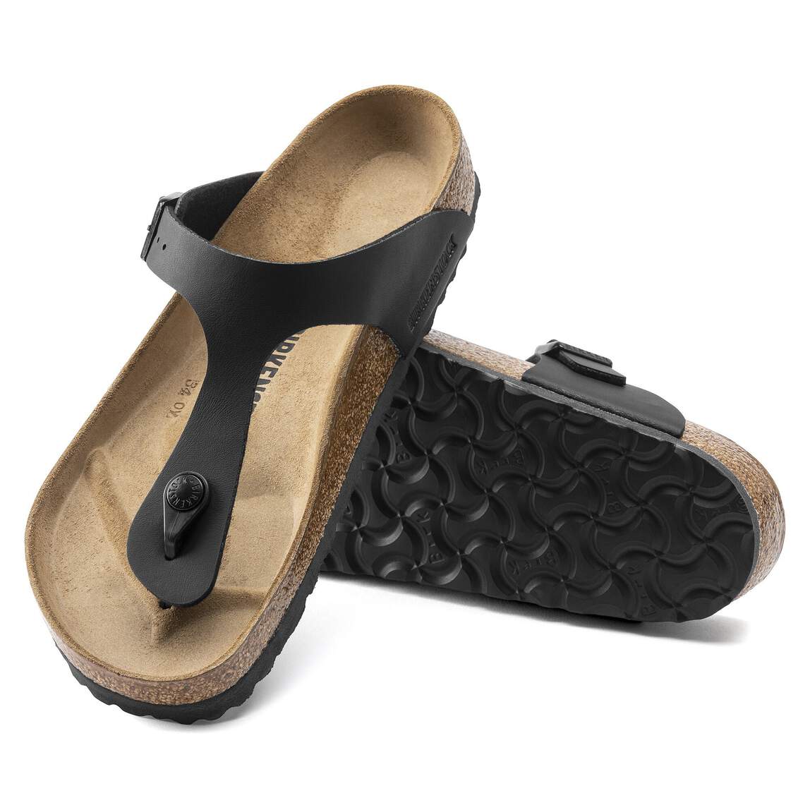 Sandales BIRKENSTOCK Gizeh Birko-Flor Black