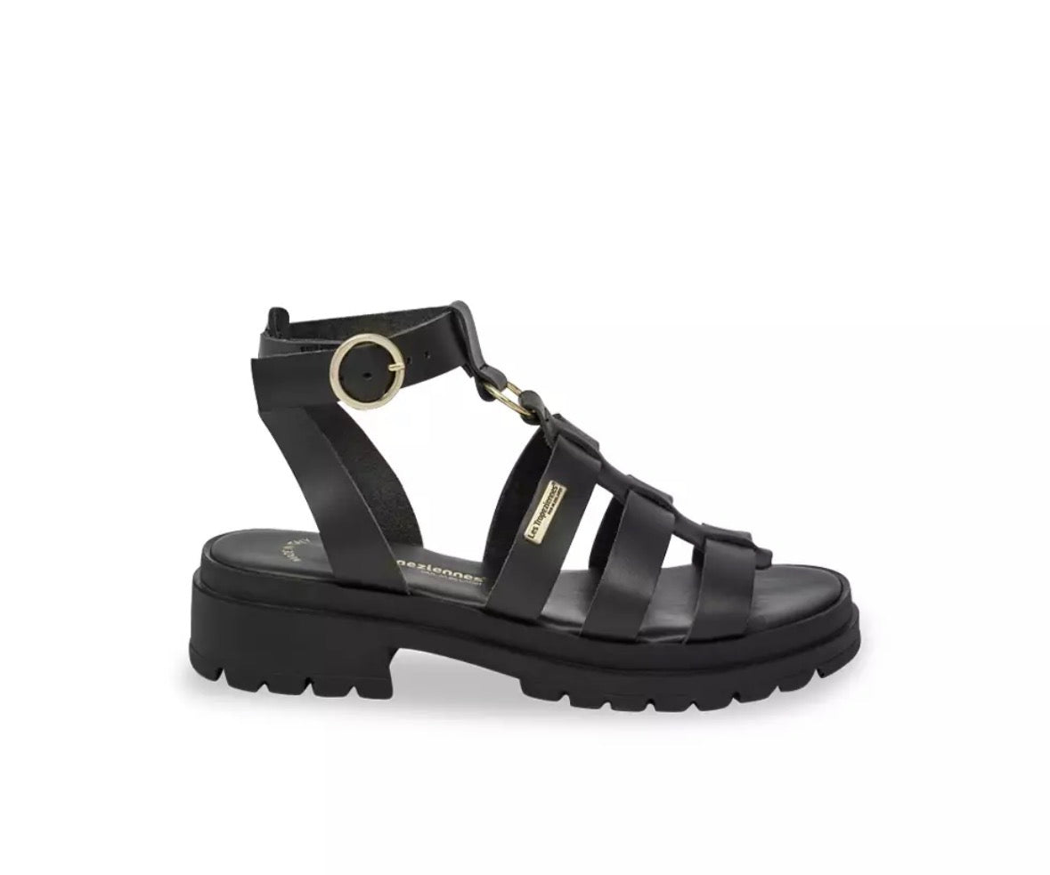 Sandales LES TROPEZIENNES Tobo noir