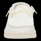 HEY DUDE Wendy Espadrille woven white