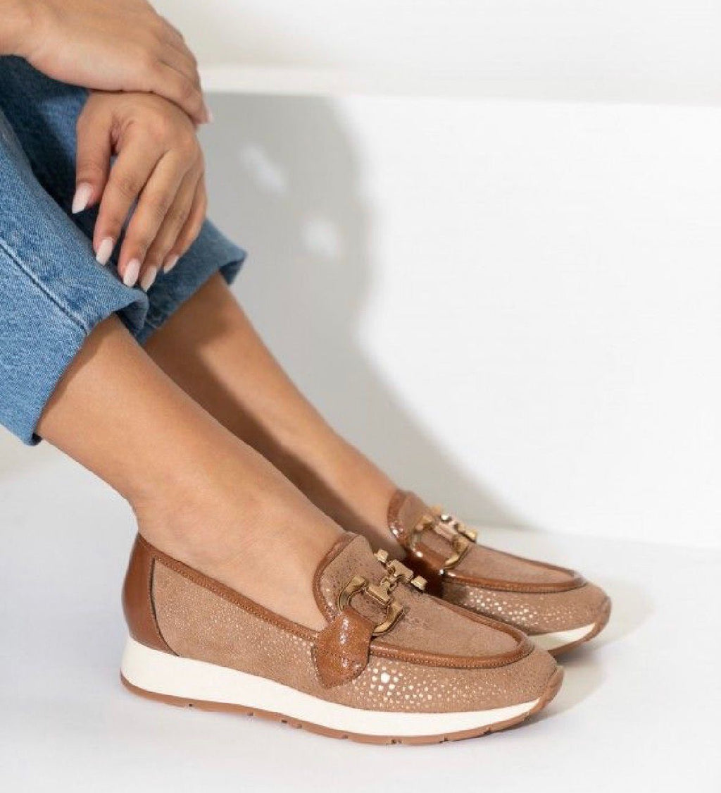 Mocassin MLV Casual Chic Camel Alicia 12