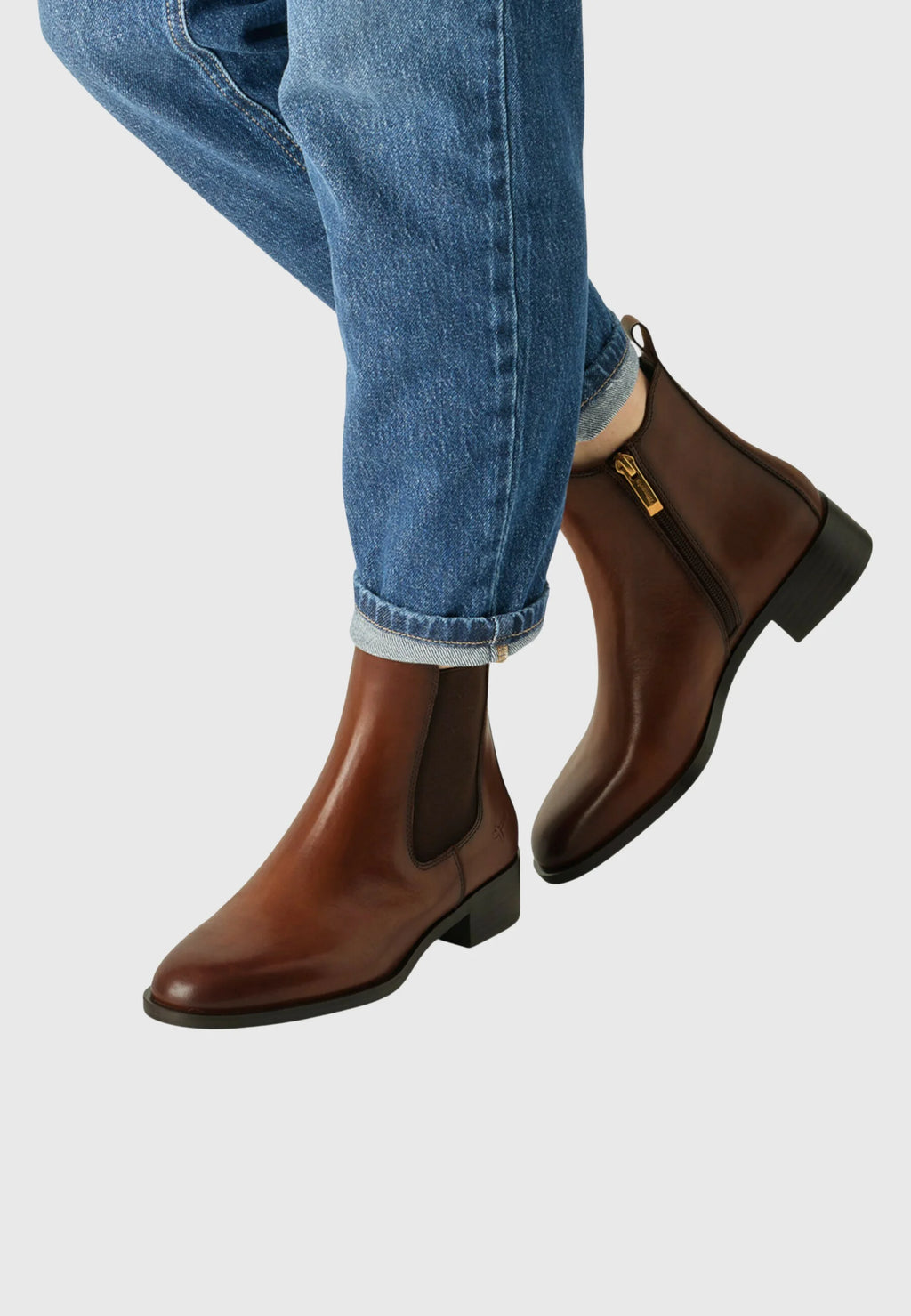 Bottines TAMARIS Cuir Camel