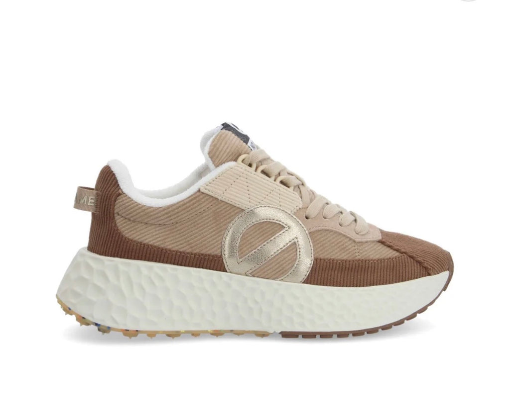 Baskets NO NAME CARTER RUNNER W BEIGE/MARRON