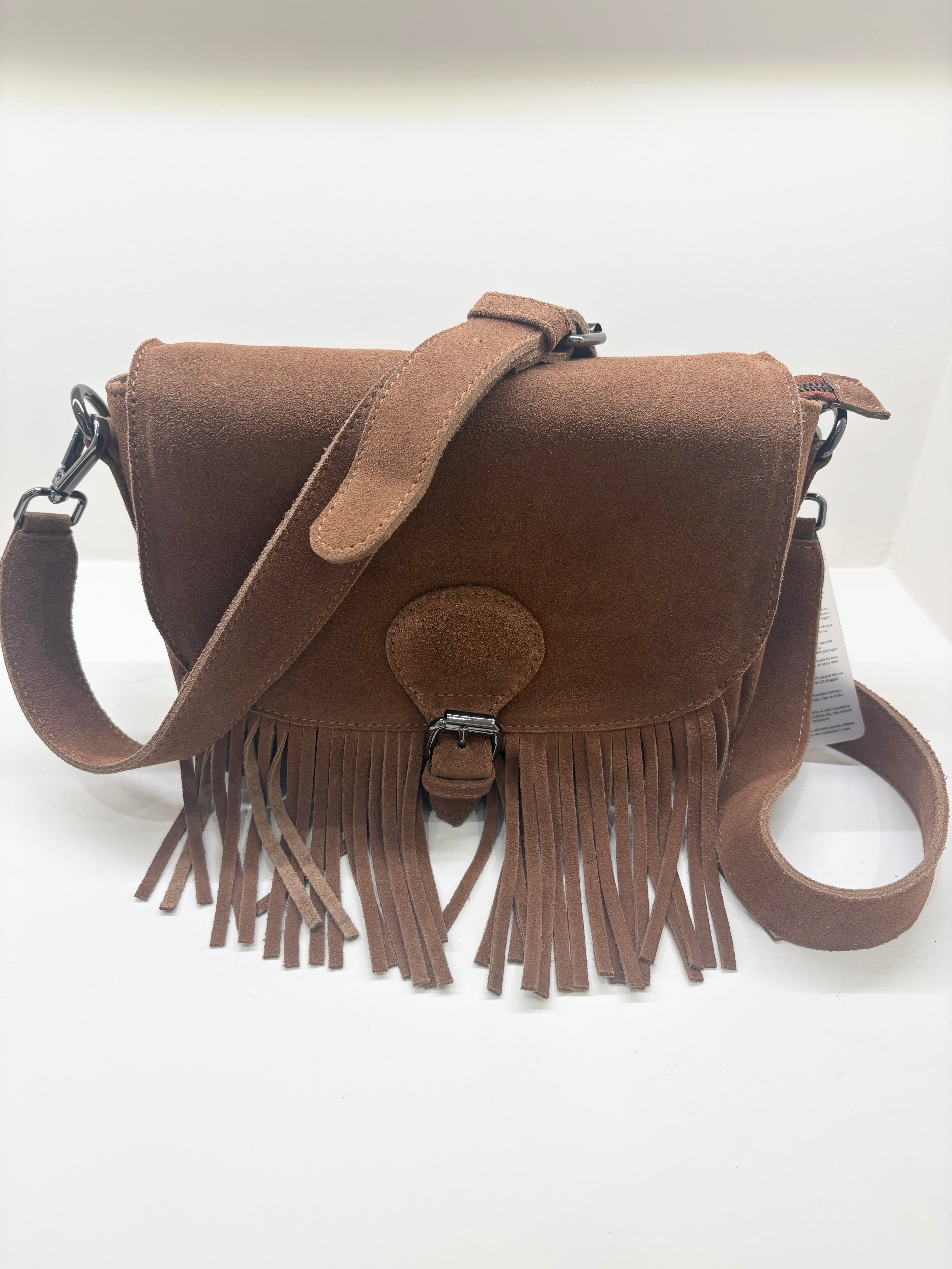 Sac à main bandoulière CHARLAY STONE Marron