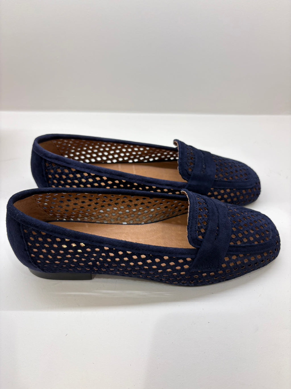 Mocassins WEDO Suède marine