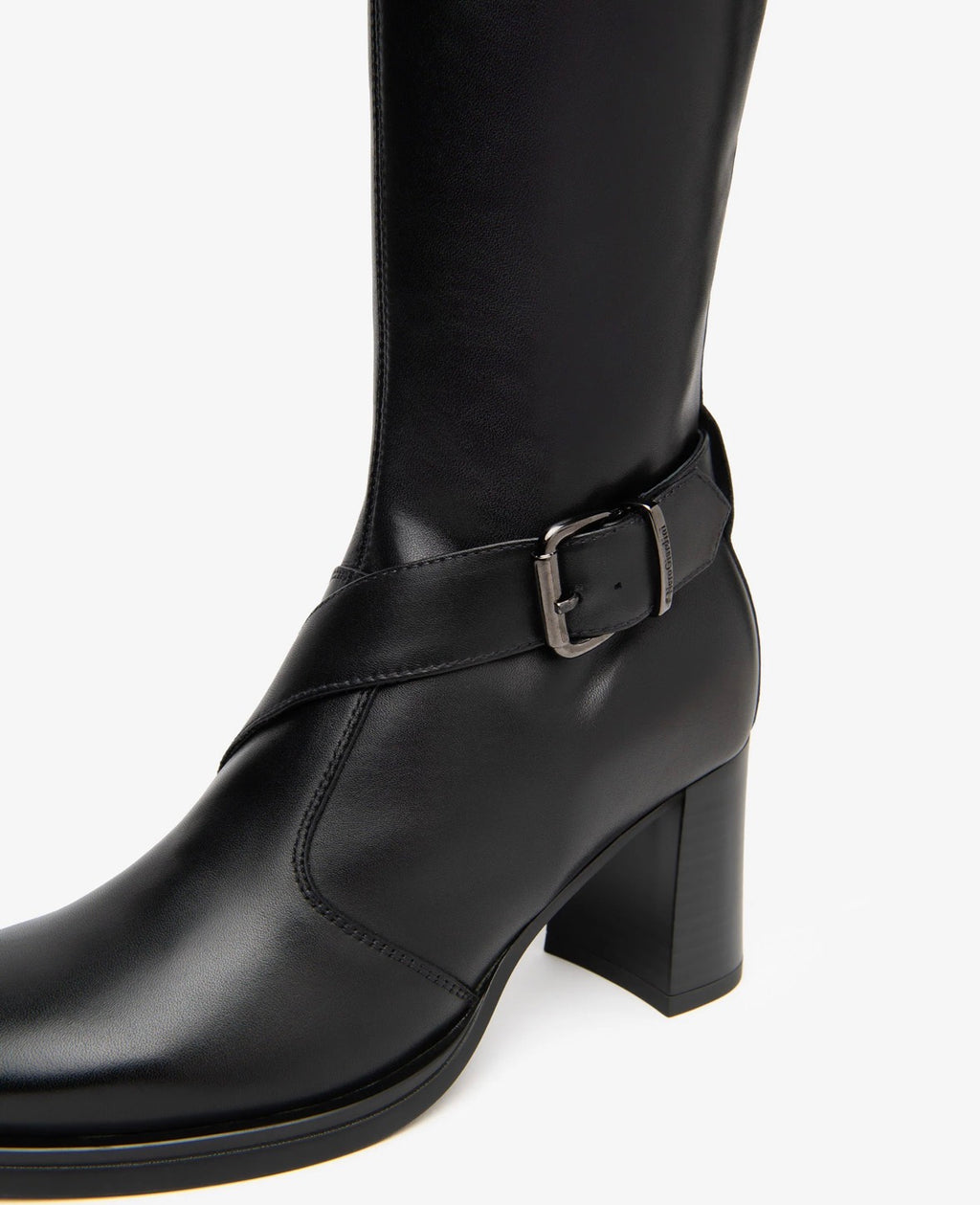 Bottes NERO GIARDINI cuir noir