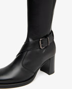 Bottes NERO GIARDINI cuir noir