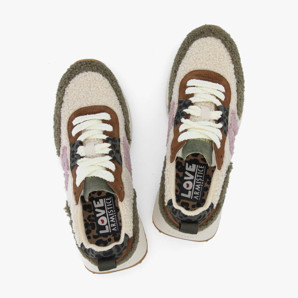 Baskets ARMISTICE MOON JOGGER W KAKI/CAMEL