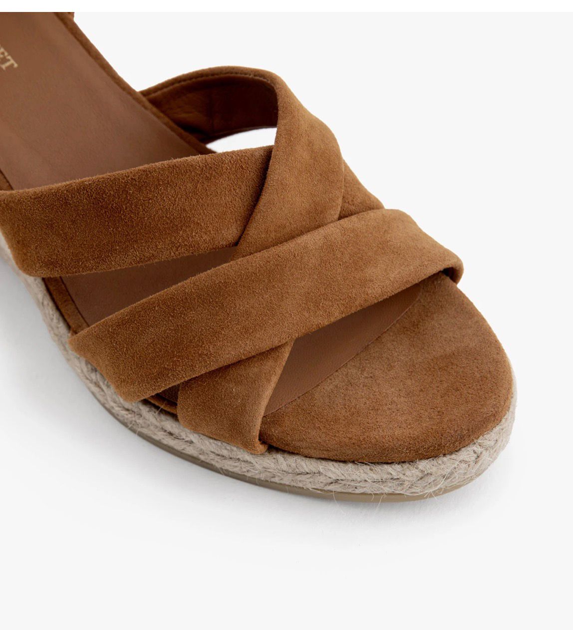 Sandale MAISON TOUFFET IRIS Cuir velours cognac