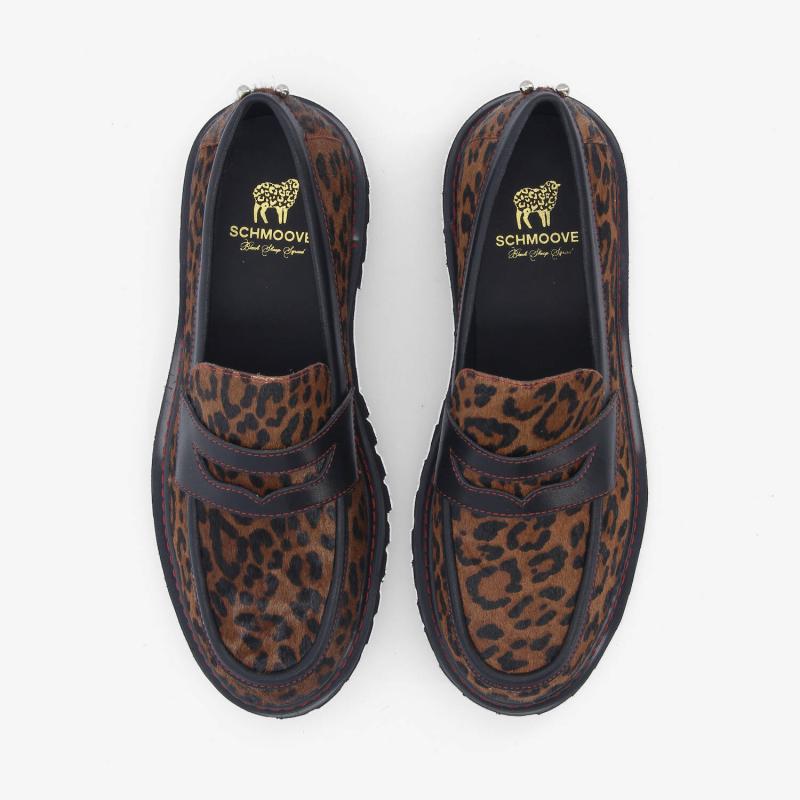 Mocassins SCHMOOVE MYSEN LOAFER W Marron