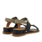 Sandales MAMZELLE Obole Nappa Noir