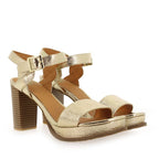 Sandales MAMZELLE Jain Metallic Platine