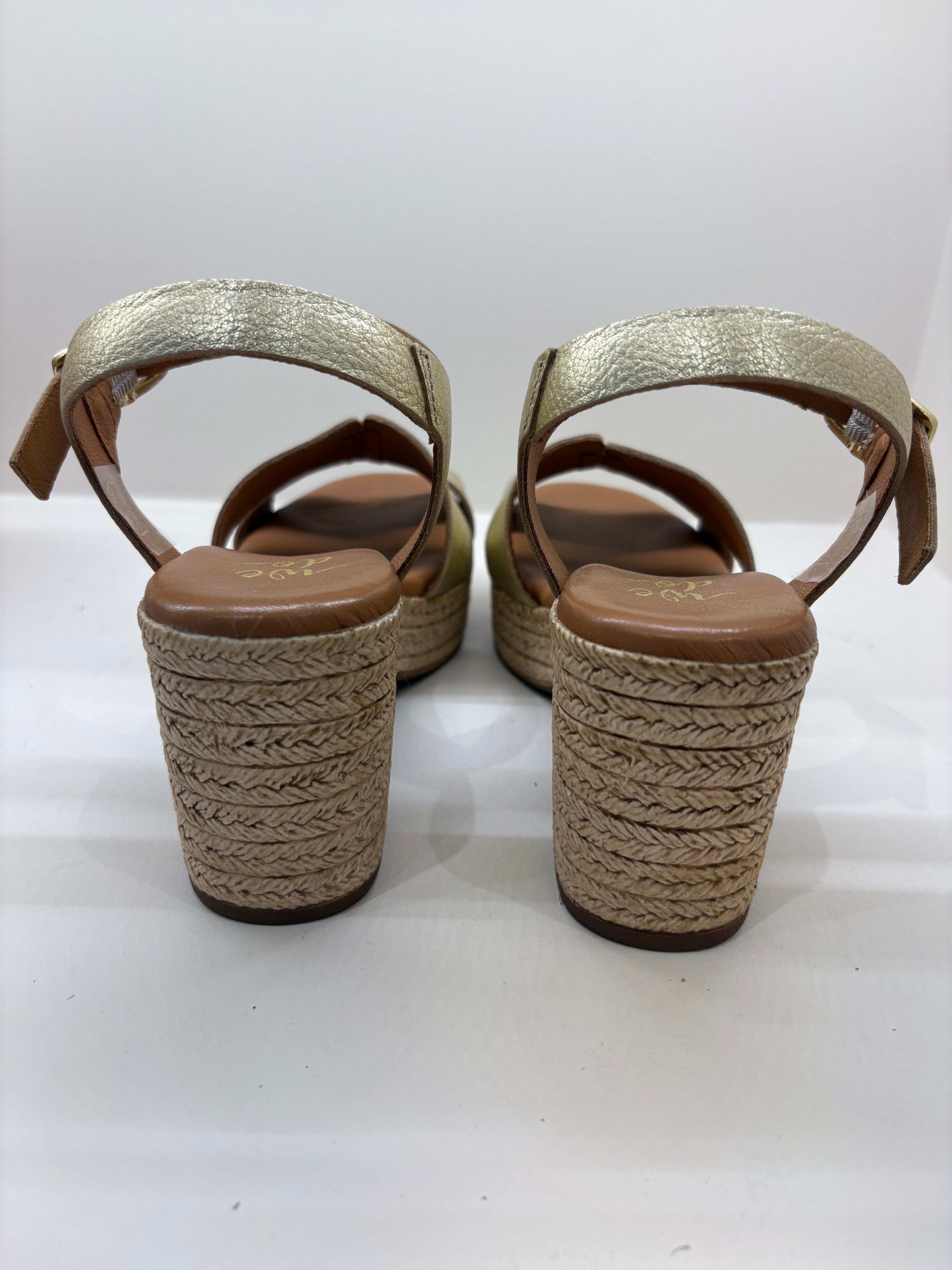 Sandales WEDO Doré