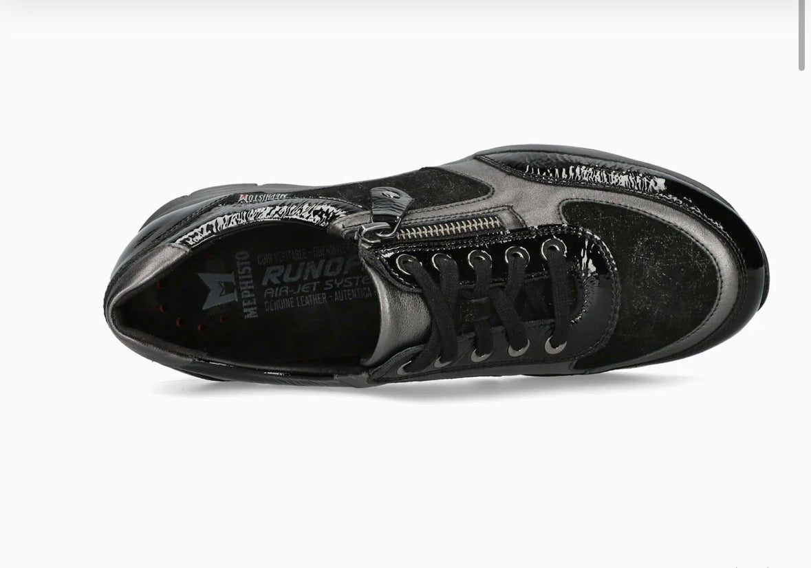 Baskets MEPHISTO Ylona Black