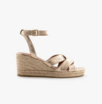 Sandale MAISON TOUFFET IRIS Cuir pailleté doré clair