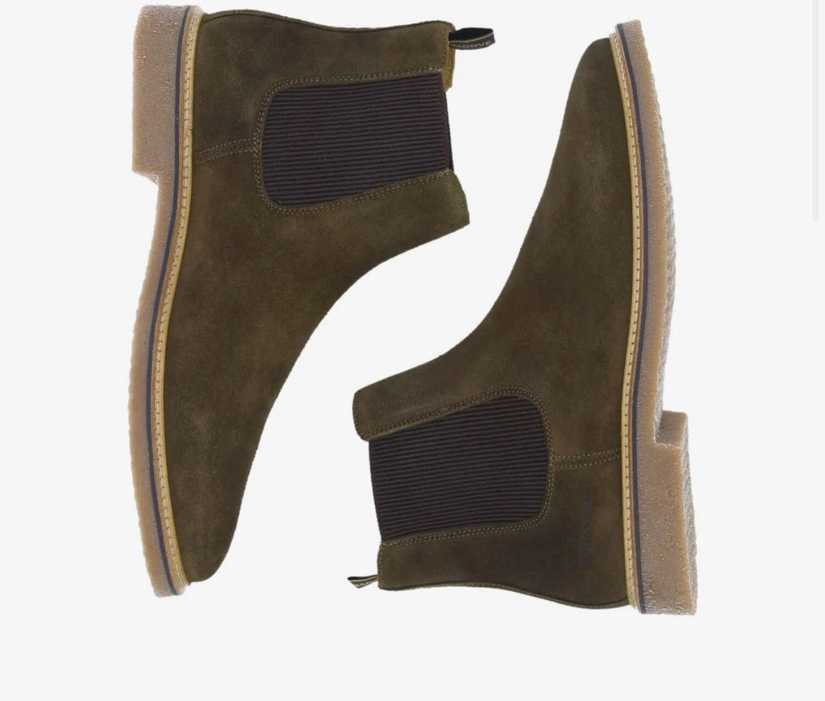 Bottines SCHMOOVE Dublin Chelsea M Vert Capres