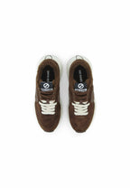 Baskets Carter Jogger MARRON FONCÉ ou BEIGE/BLANC CASSÉ - No name