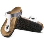 Mules BIRKENSTOCK Gizeh BS Silver