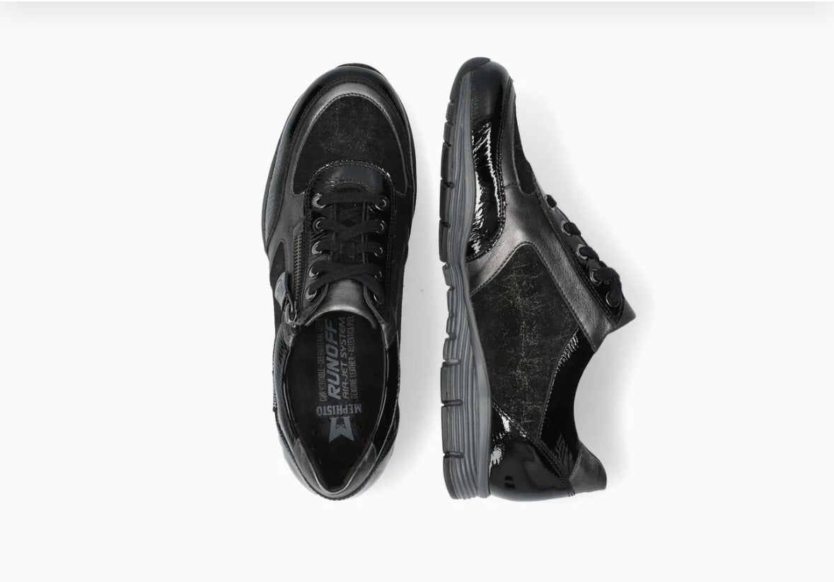 Baskets MEPHISTO Ylona Black