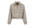 Sweat NO NAME WILLO POCKET HOODIE W BEIGE/GRIS