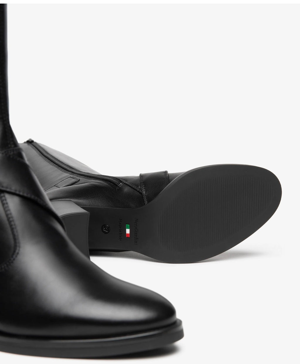 Bottes NERO GIARDINI cuir noir