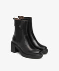 Bottines Mira NERO GIARDINI  en Cuir noir
